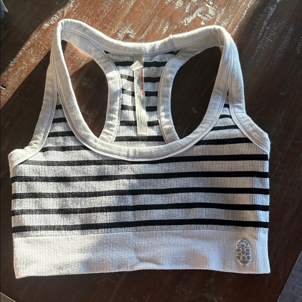 FP Movement Go To Striped Sports Bra (M/L)